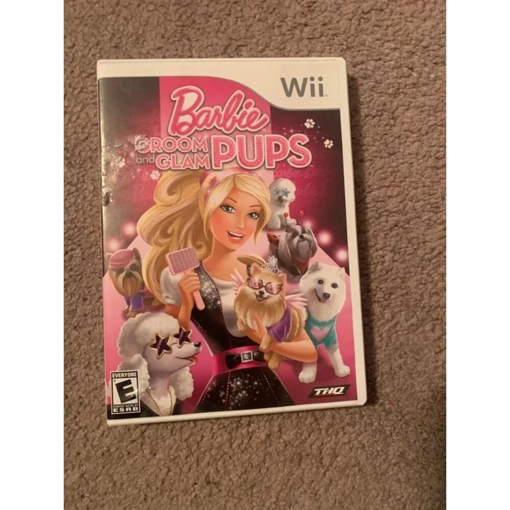 Barbie Groom And Glam Pups Wii
